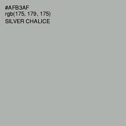 #AFB3AF - Silver Chalice Color Image